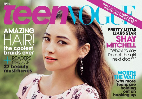 Shay Mitchell is a Stand Out for Teen Vogue