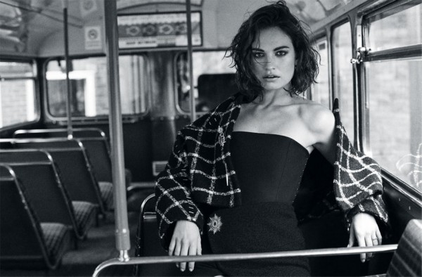 Lily James - The Edit (September 2015)