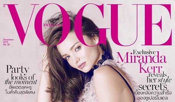 Miranda Kerr - Vogue Thailand (December 2015)