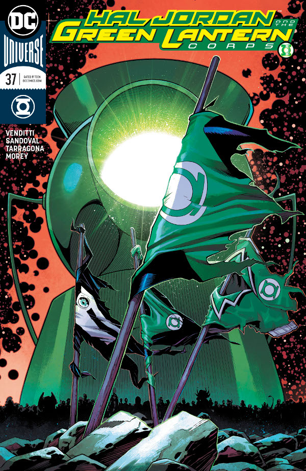 Hal Jordan and the Green Lantern Corps #37 comic review