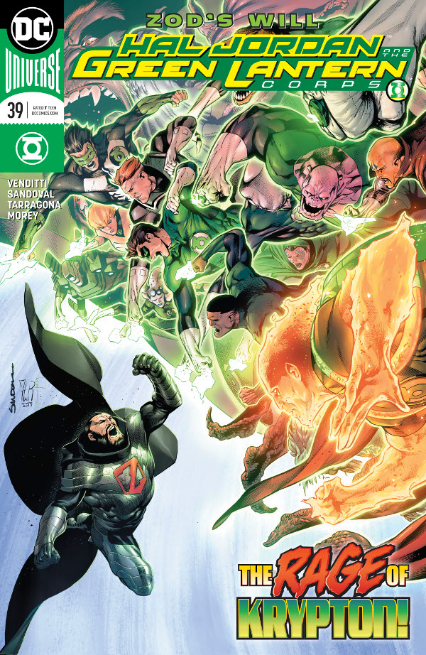 Hal Jordan and the Green Lantern Corps #39 comic review