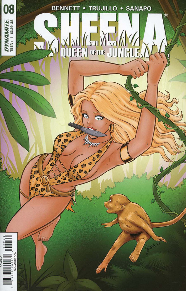 Sheena #8 comic review