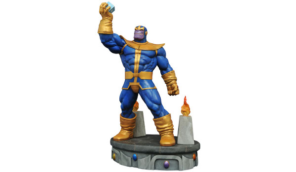 Marvel Premier Collection Thanos Cosmic Cube Resin Statue