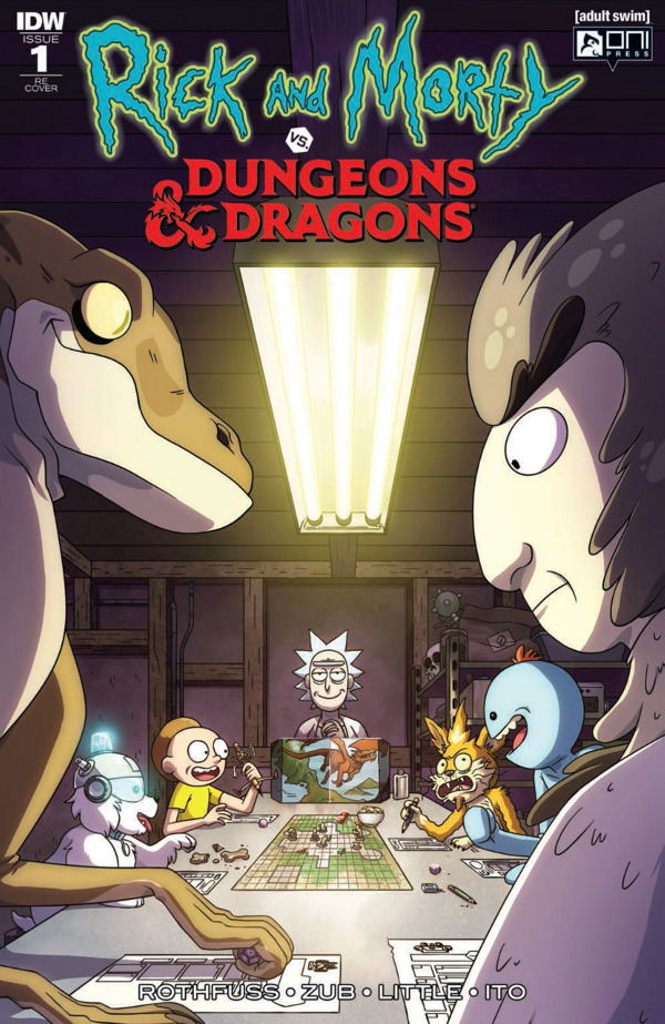 Rick and Morty vs. Dungeons & Dragons #1 comic review