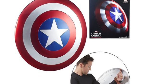 Marvel Legends Gear Captain America Shield Prop Replica