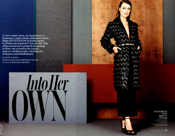Olivia Wilde is always InStyle