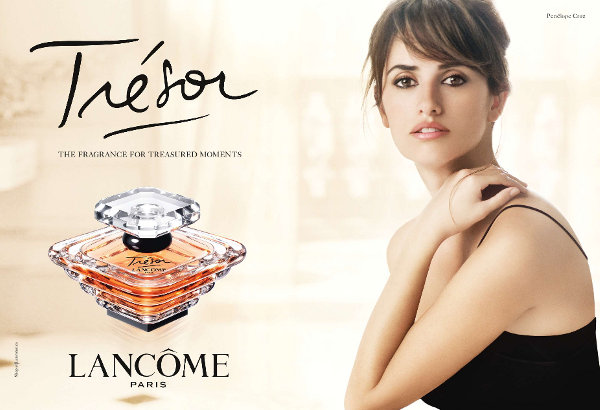 Penelope Cruz fights for Trésor de Lancôme