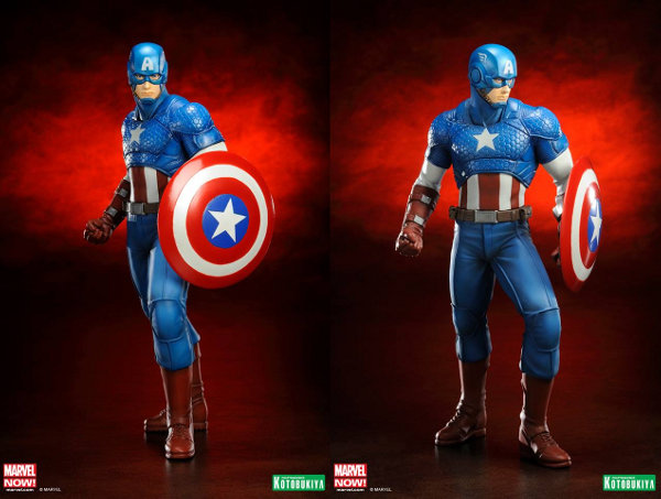 Captain America Avengers Now ARTFX+ Statue