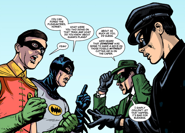 Batman '66 Meets The Green Hornet #2 – RazorFine Review