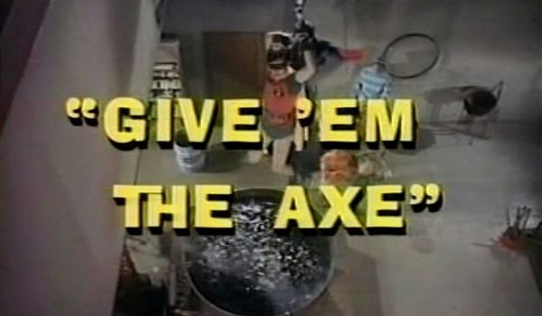 Batman - The Ring of Wax / Give 'Em the Axe TV review