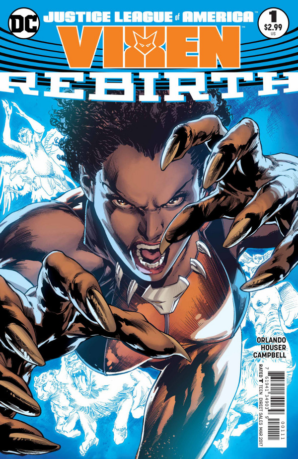 Justice League of America: Vixen Rebirth #1 comic review