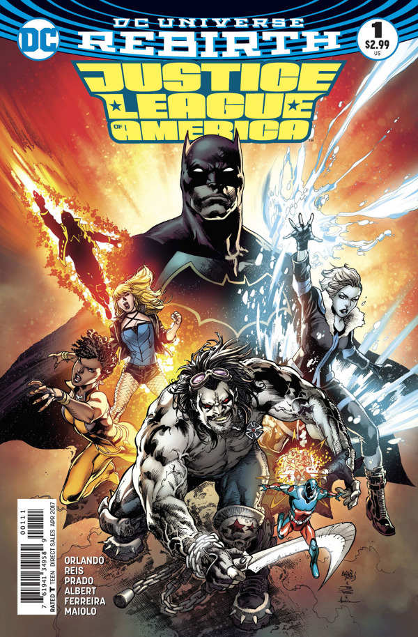 Justice League of America #1 comic review