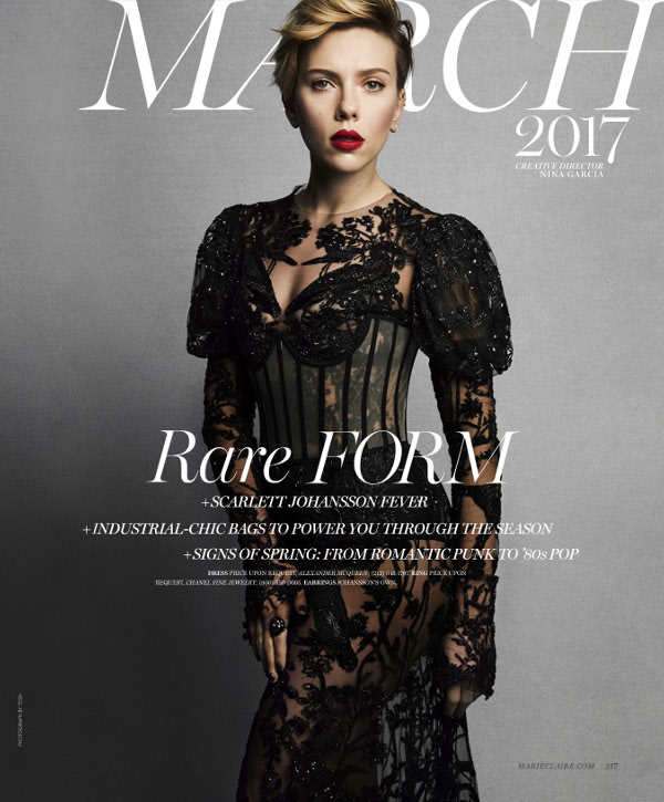 Scarlett Johansson - Marie Claire (March 2017)
