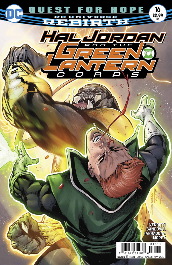 Hal Jordan and the Green Lantern Corps #16 comic review