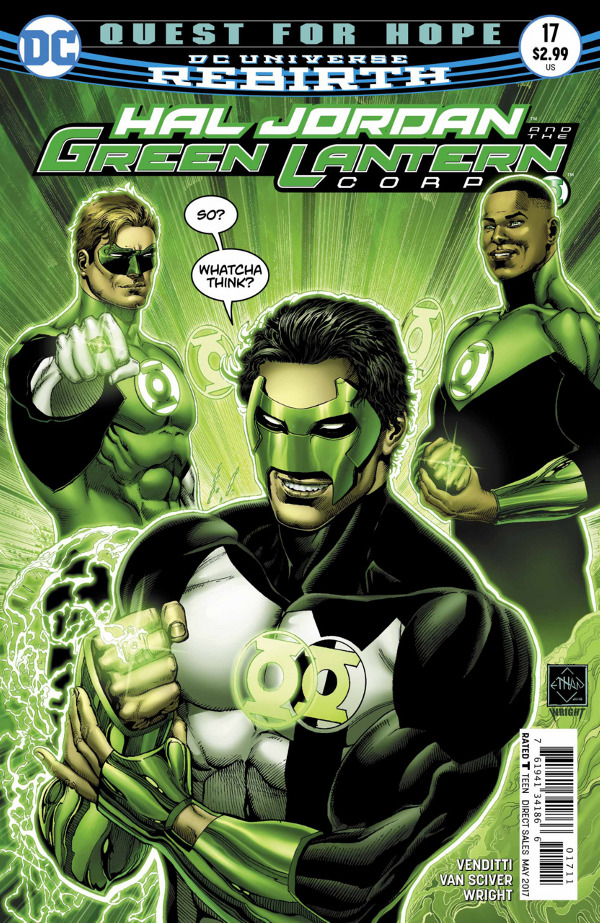 Hal Jordan and the Green Lantern Corps #17 comic review
