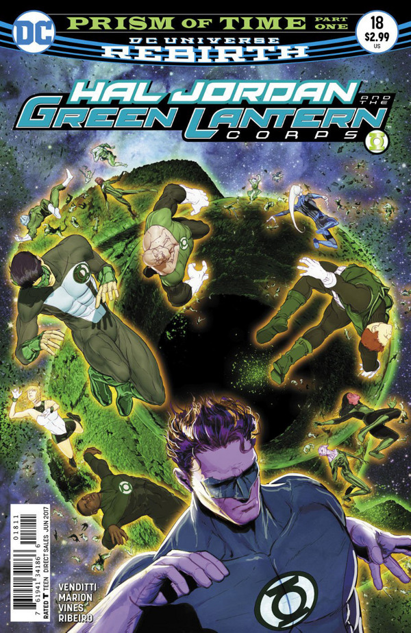 Hal Jordan and the Green Lantern Corps #18 comic review
