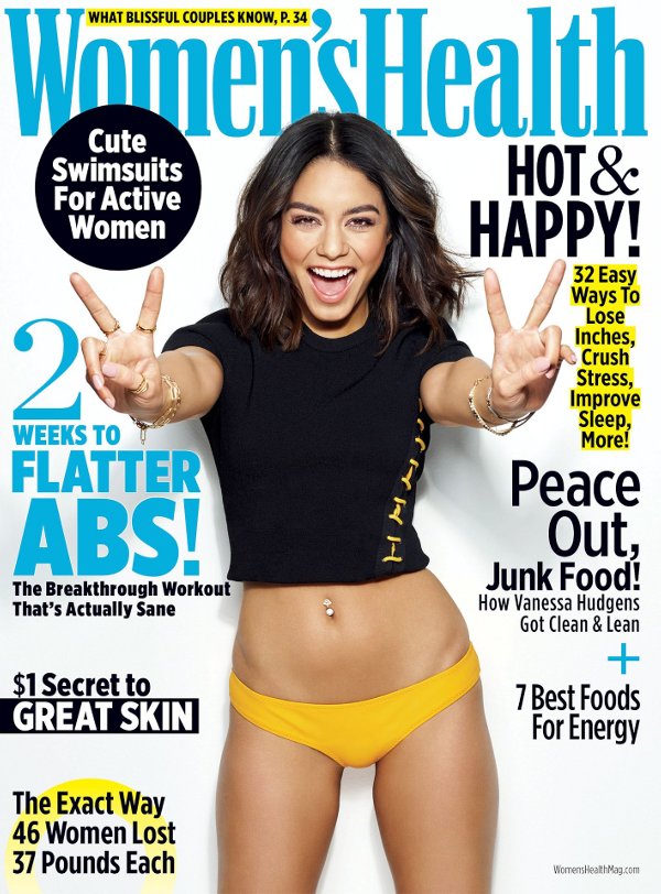 Vanessa Hudgens - Women's Health (May 2017)