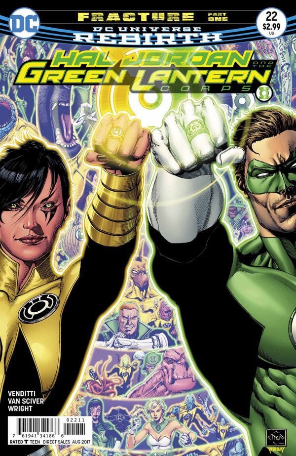 Hal Jordan and the Green Lantern Corps #22 comic review