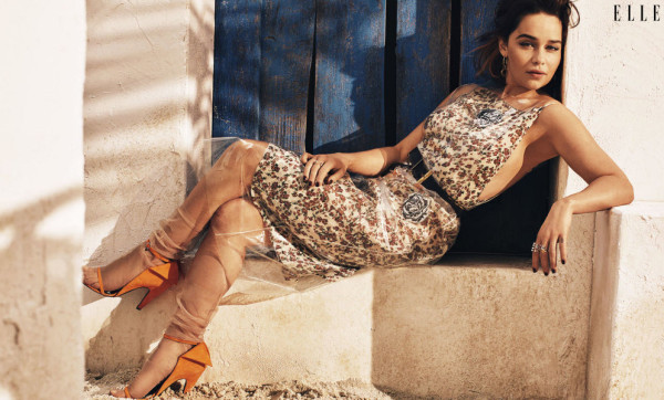 Emilia Clarke - Elle (August 2017)