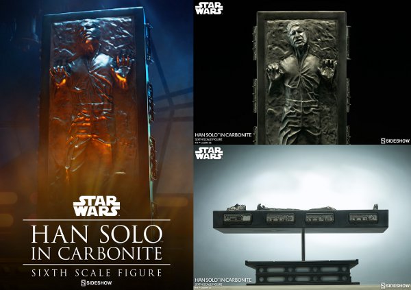 Han Solo in Carbonite Sixth Scale Figure