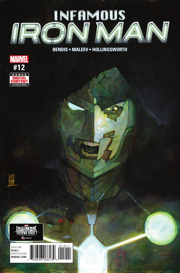 Infamous Iron Man #12 comic review