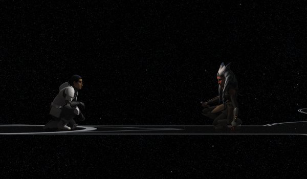 Star Wars Rebels - Wolves and a Door / A World Between Worlds TV review