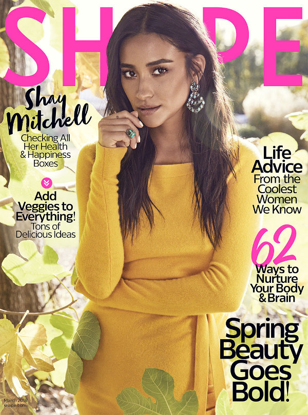 Shay Mitchell - Shape (March 2018)