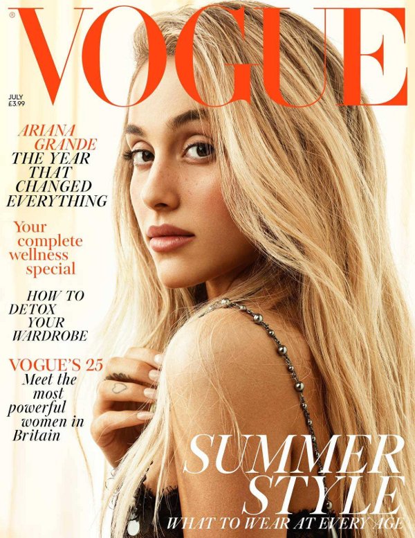 Ariana Grande - Vogue UK (July 2018)