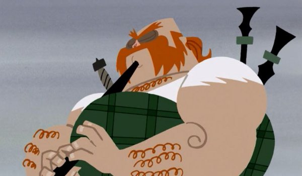 Samurai Jack - Episode XI: Jack and the Scotsman television review