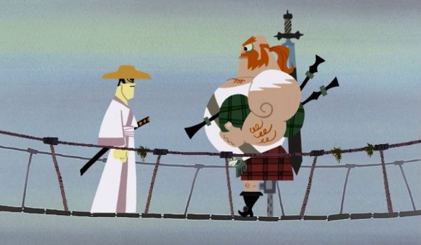 Samurai Jack - Episode XI: Jack and the Scotsman television review