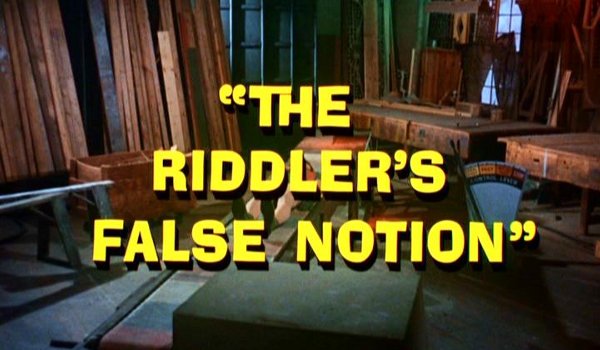 Batman - Death In Slow Motion / The Riddler's False Notion TV review