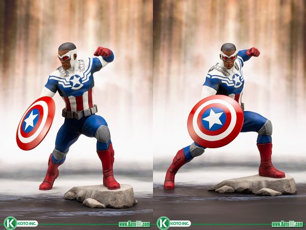 Sam Wilson Captain America ARTFX+ Statue