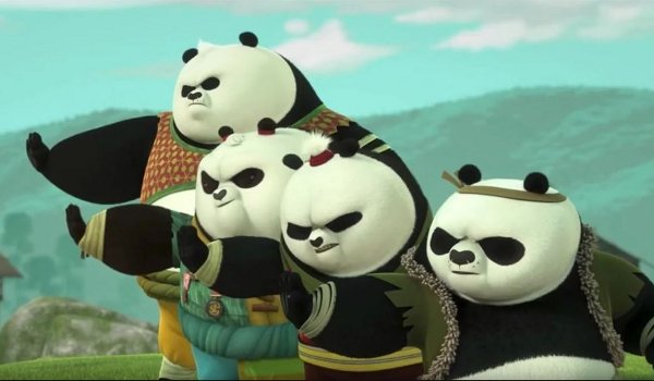 Kung Fu Panda - Blue Dragon Plays with Fire television review