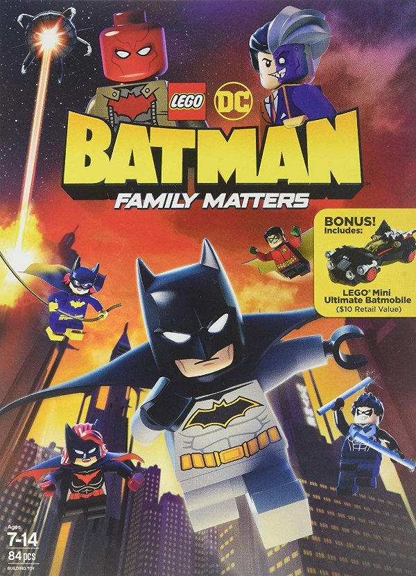 LEGO DC: Batman - Family Matters DVD review