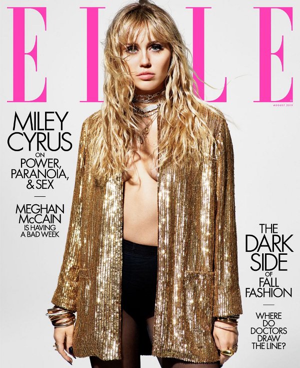 Miley Cyrus - Elle (August 2019)
