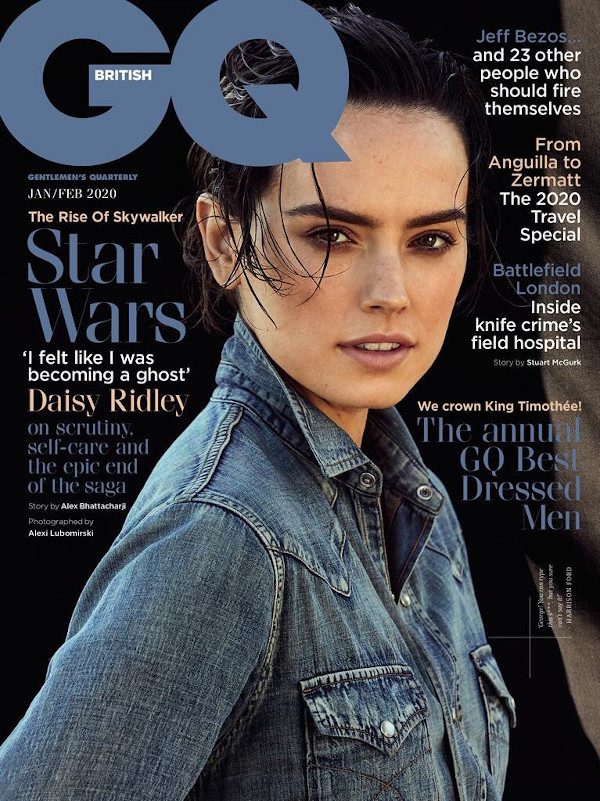Daisy Ridley - British GQ (January 2020)