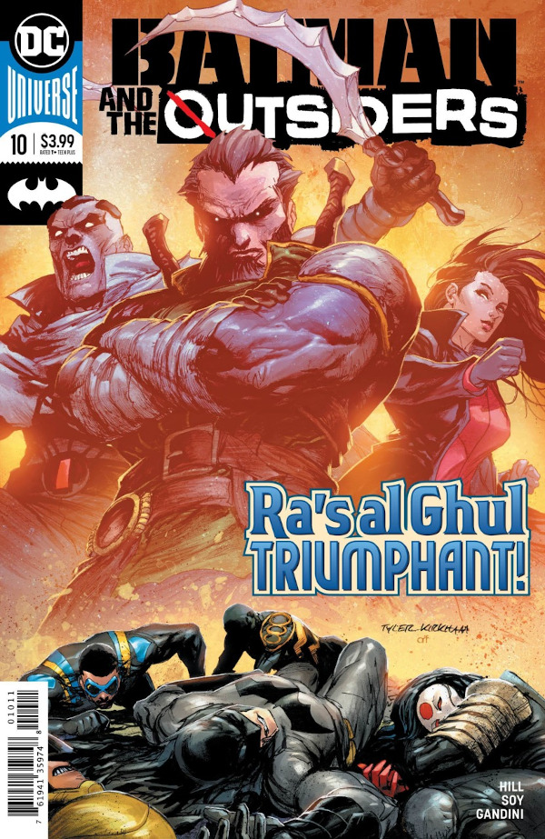 Batman & the Outsiders #10 comic review