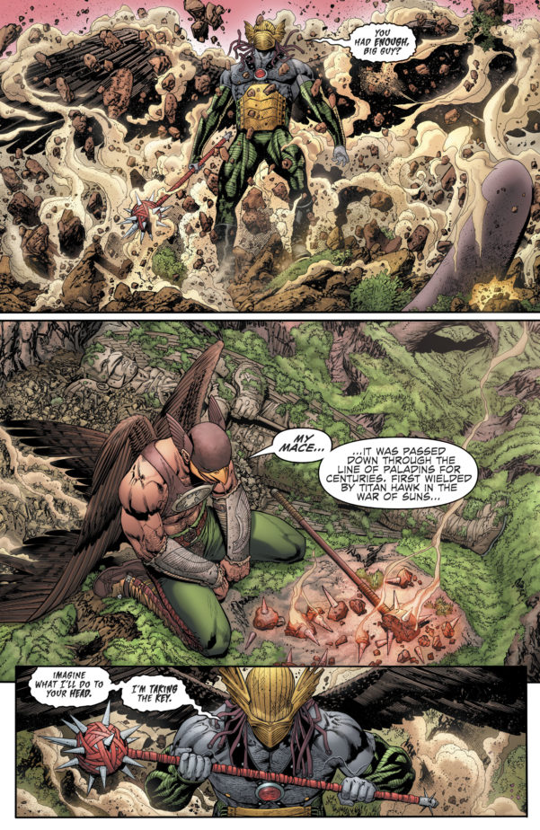 Hawkman #21 comic review