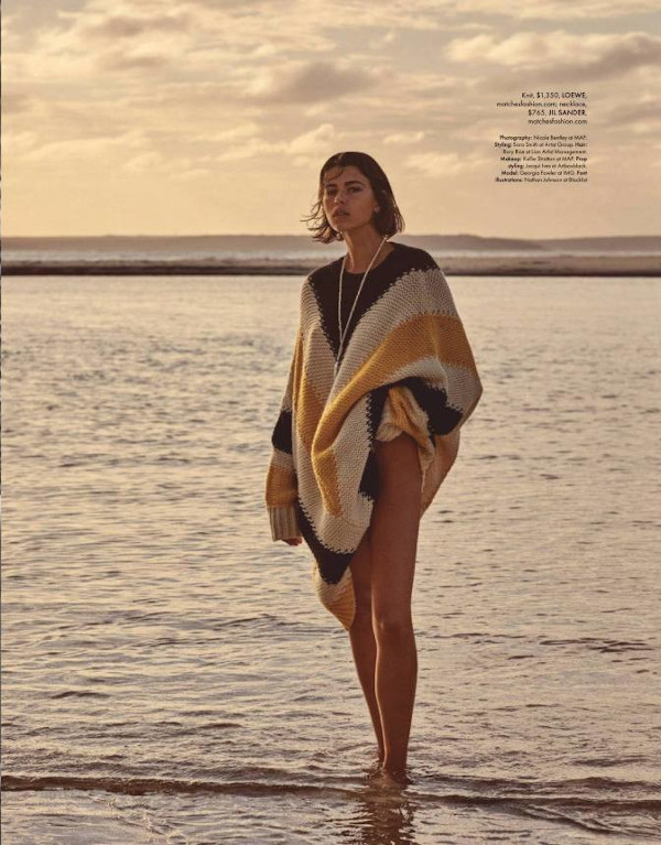 Georgia Fowler - Elle Australia (June 2020)