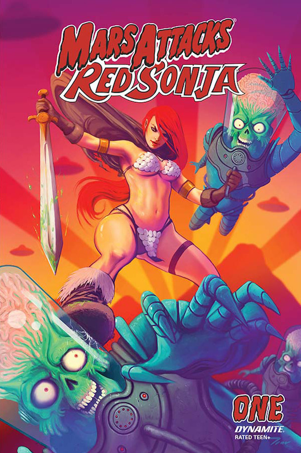 Mars Attacks Red Sonja #1 comic review
