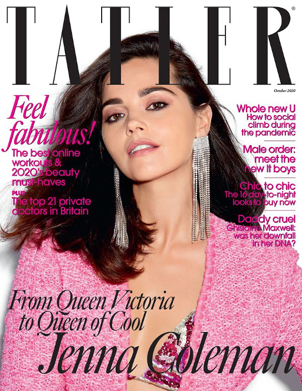 Jenna Coleman - Tatler (October 2020)