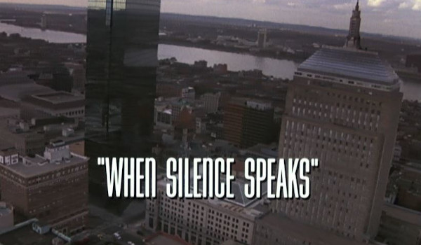 Spenser: For Hire - When Silence Speaks television review