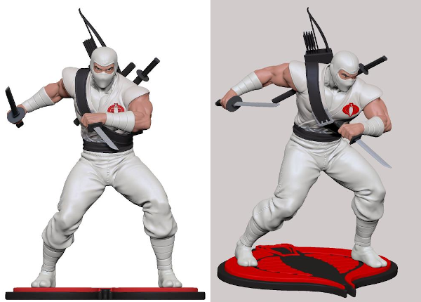 G.I. JOE Storm Shadow 9in. Scale Statue