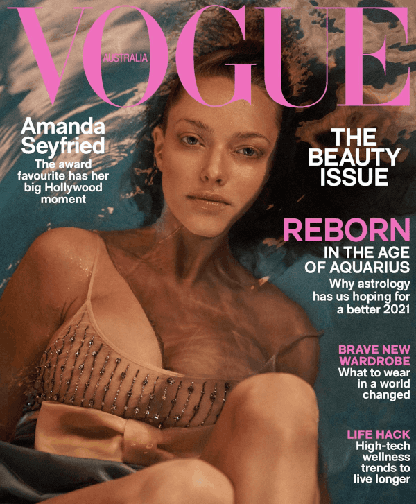 Amanda Seyfried - Vogue Australia (February 2021)