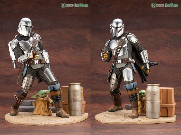 The Mandalorian & The Child ARTFX Statue