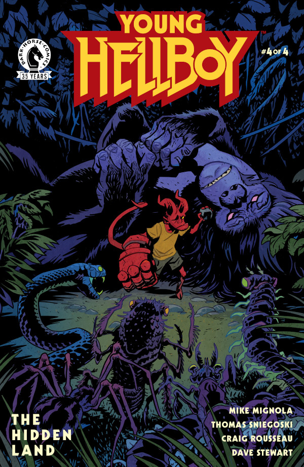 Young Hellboy: The Hidden Land #4 comic review