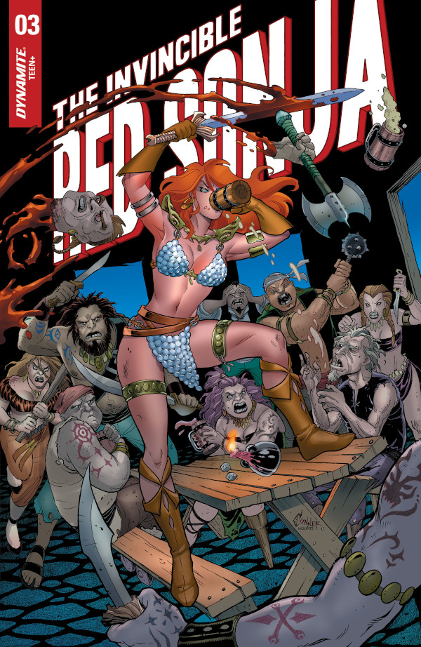 The Invincible Red Sonja #3 comic review