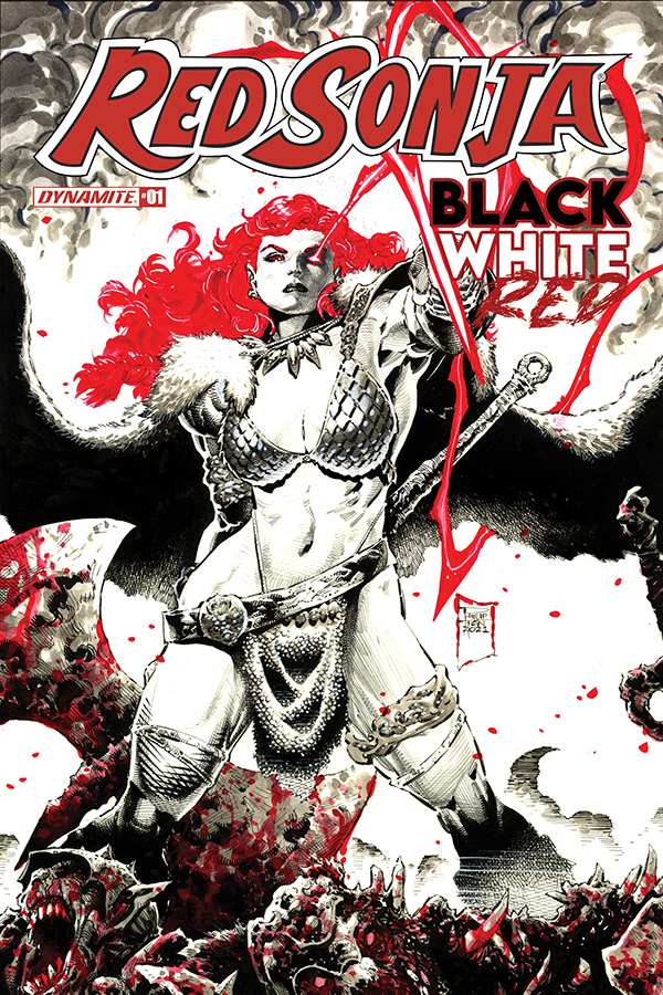 Red Sonja: Black, White, Red #1 comic review