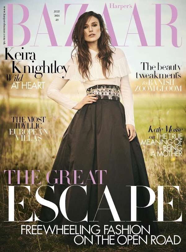 Keira Knightley - Harper's Bazaar (July 2021)