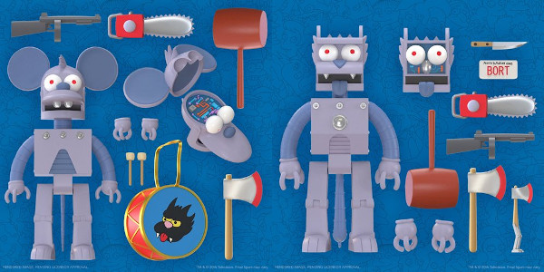The Simpsons Ultimate Robot Itchy & Scratchy
